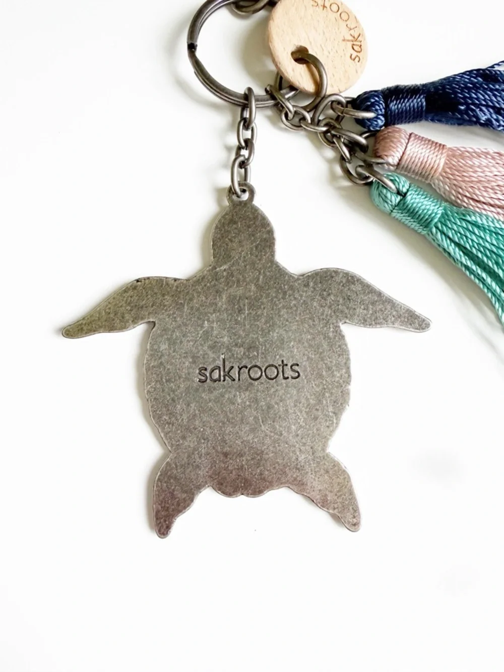 Sakroots Turtle Bag Charm Keychain